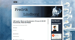 Desktop Screenshot of fredriklindborg.com